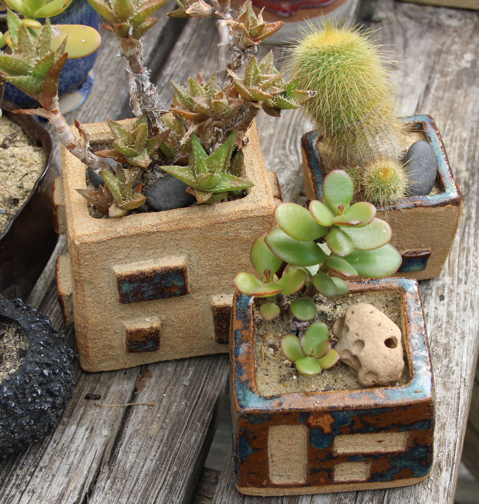Pots en grès