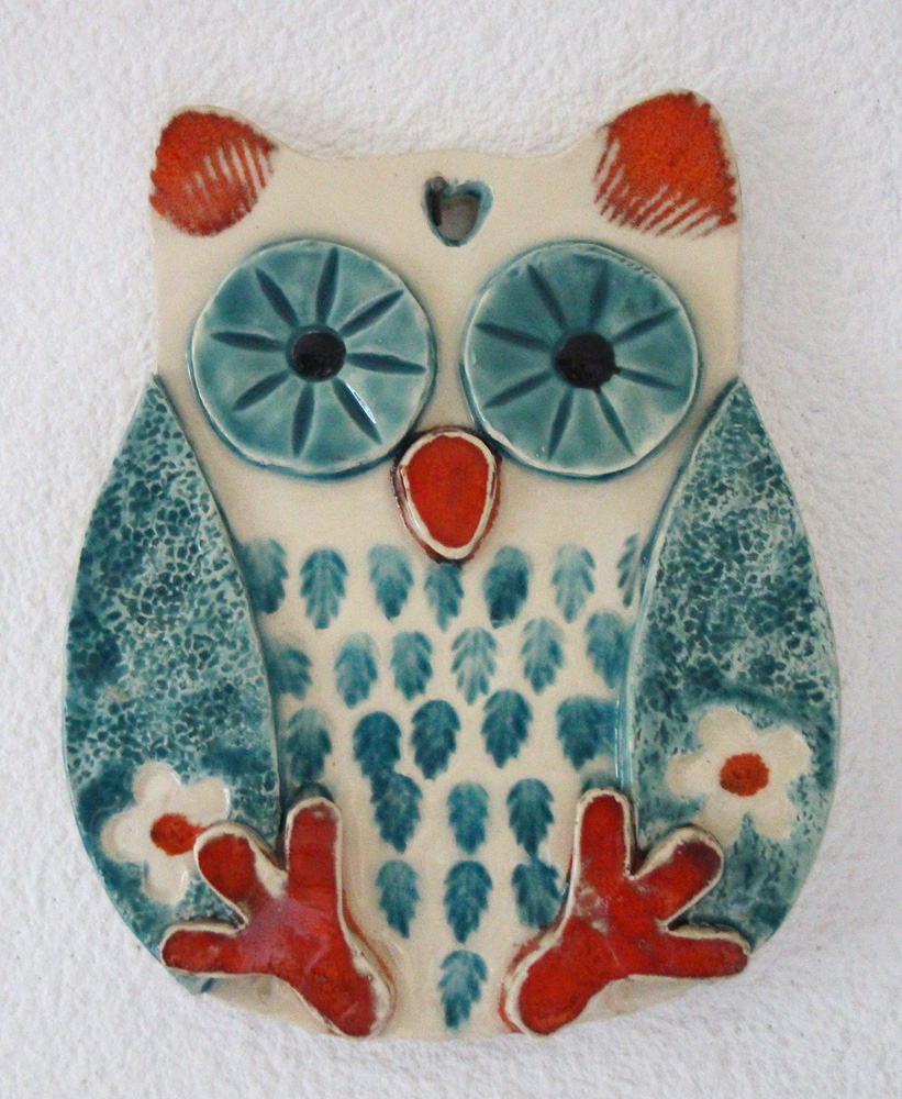 Chouette murale